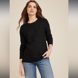 Lurex Knit Sweater